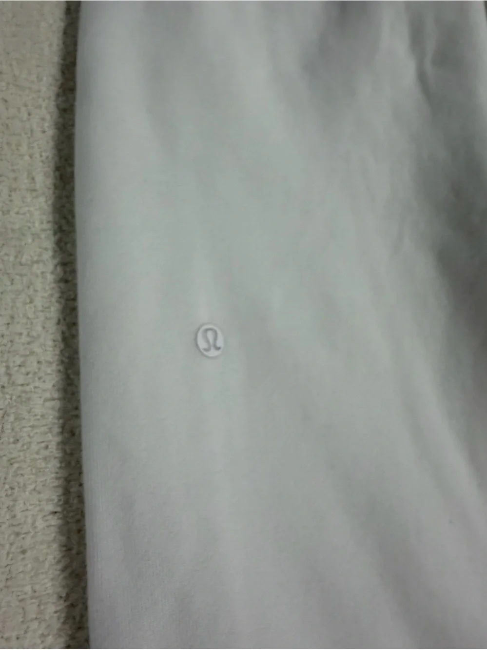 lululemon athletica White Scuba MR Oversized Jogger - Picture 6 of 8